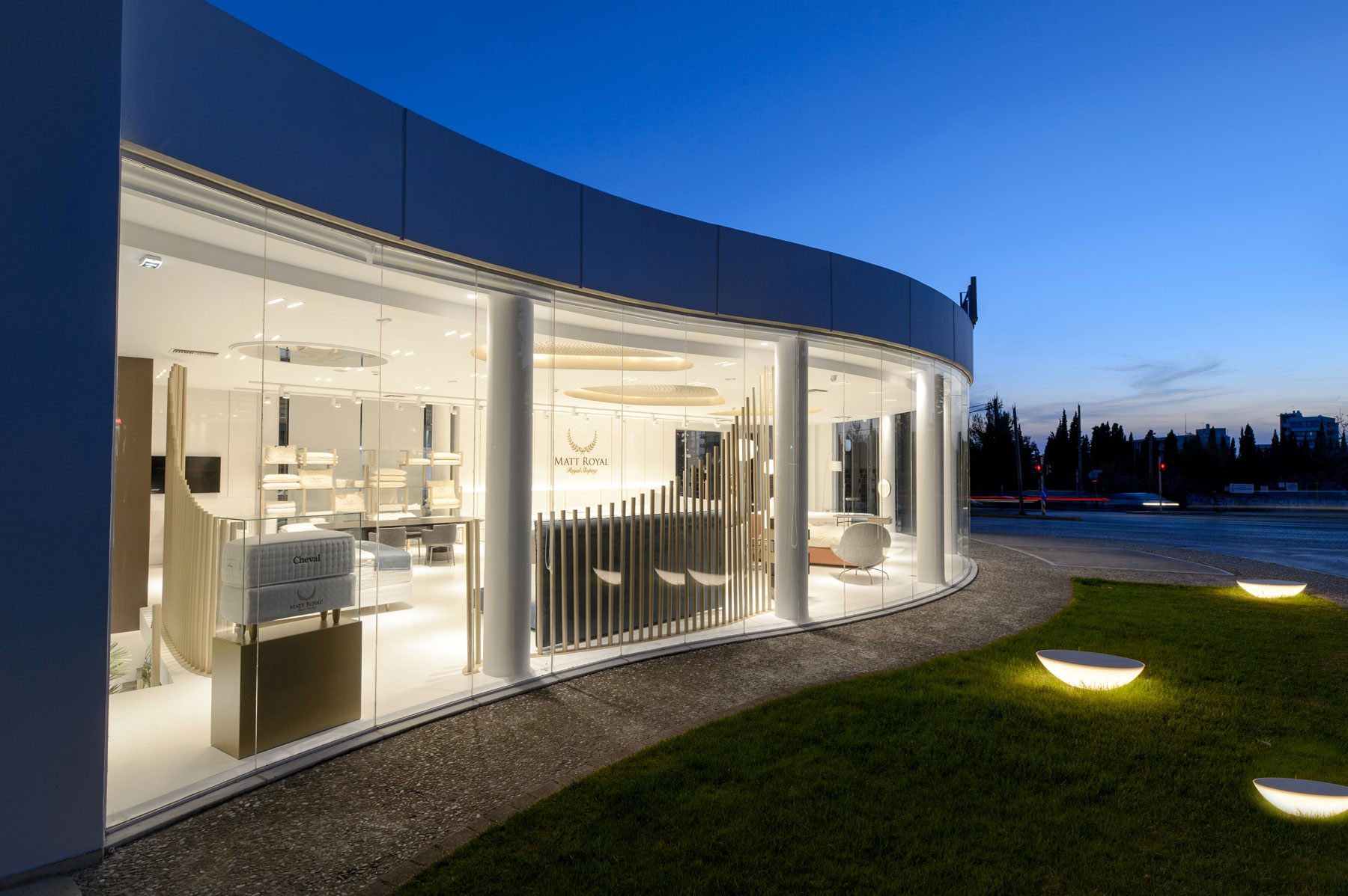 Matt Royal Flagship store in Athens Noos-Noos Interior Architects