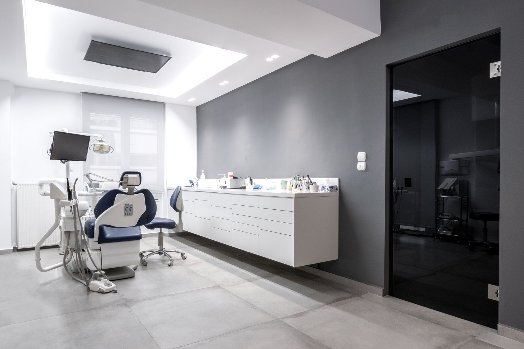 Dental cliniq renovation office and lobby design in Kifisia, ανακαίνιση οδοντιατρείου χώρου γραφείου και lobby στην Κηφισιά